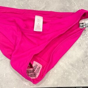 No Boundaries Hot Pink Bikini Bottom